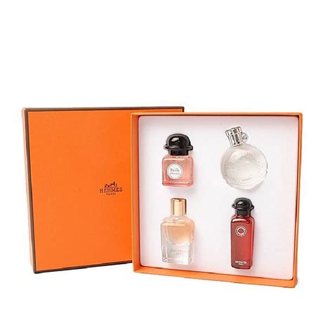 hermes parfums four deluxe replicas|hermes mini perfume set.